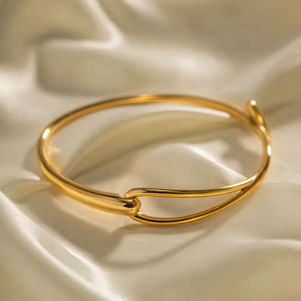 Eclipse Twist Bangle